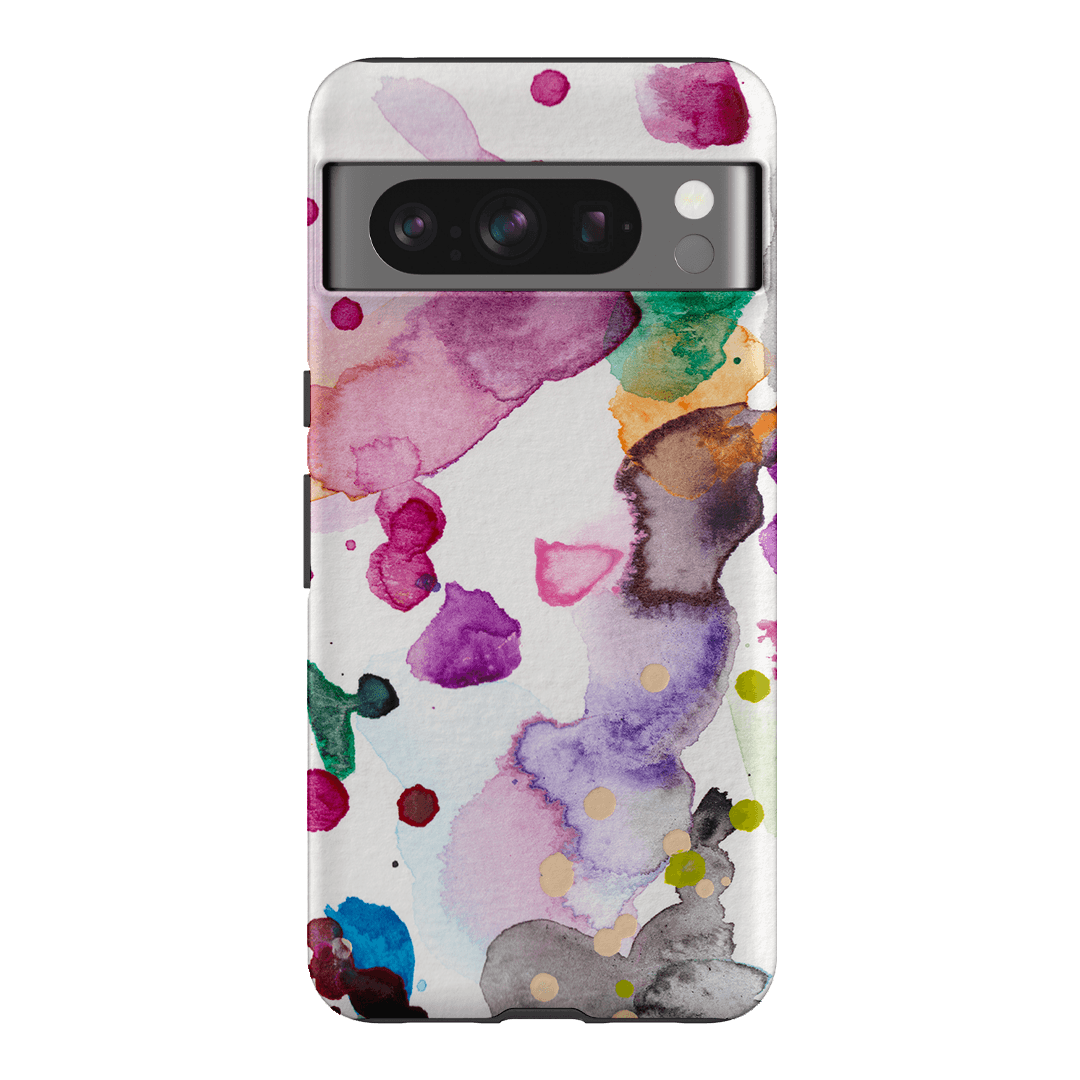 Watercolour Palette Printed Phone Cases Google Pixel 8 Pro / Armoured by The Dairy - The Dairy