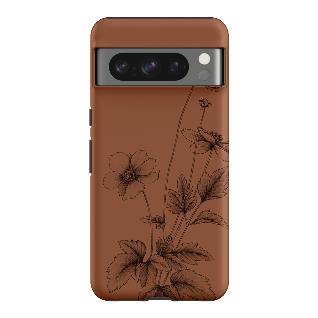 Windflowers Study Printed Phone Cases Google Pixel 8 Pro / Armoured by Typoflora - The Dairy