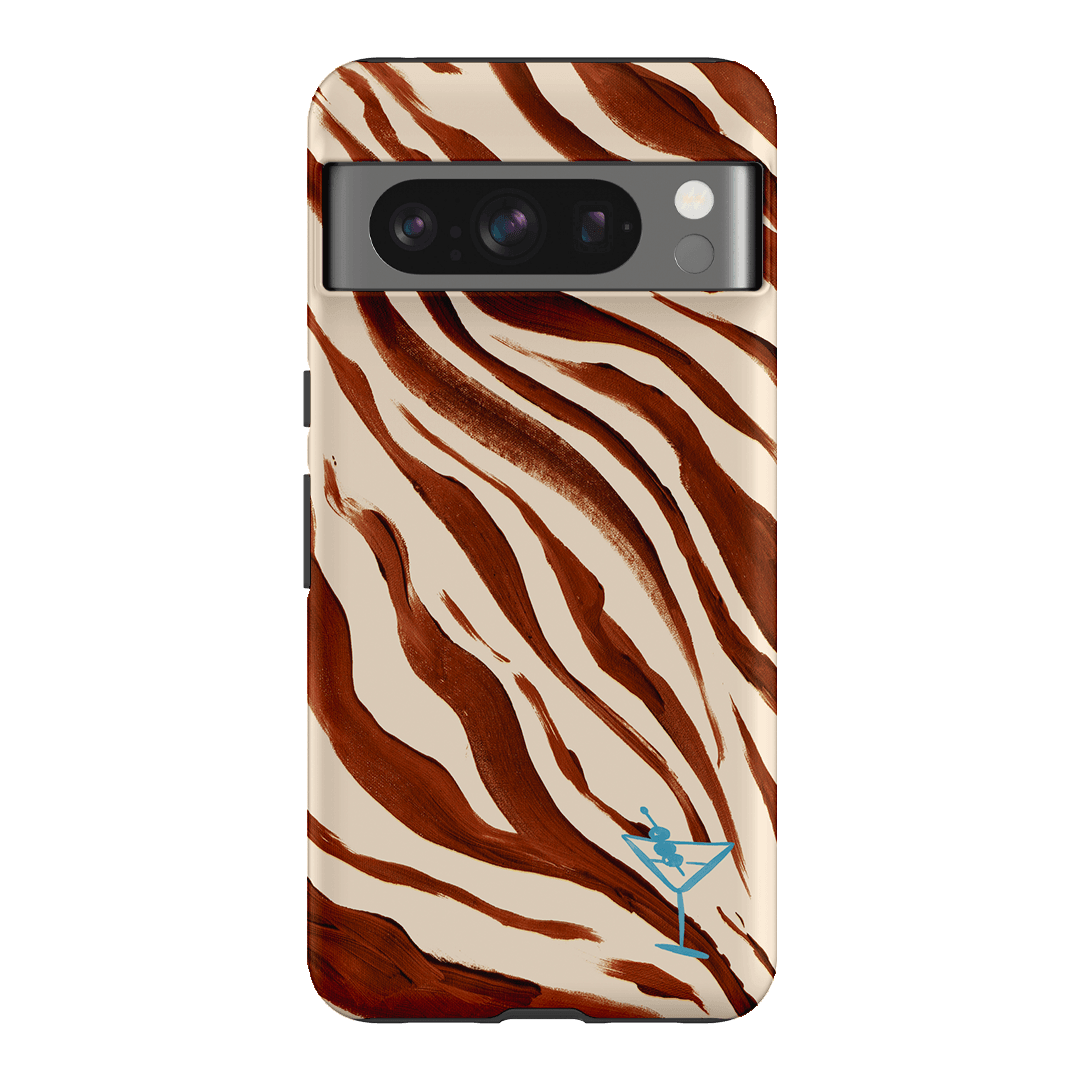 Zebra Tini Printed Phone Cases Google Pixel 8 Pro / Armoured by Charlie Taylor - The Dairy