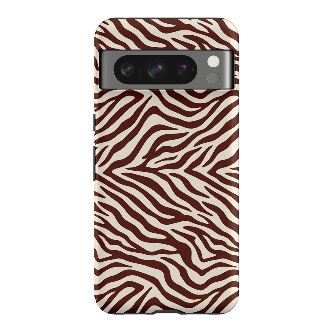 Zebra Toast Printed Phone Cases Google Pixel 8 Pro / Armoured by The Dairy - The Dairy