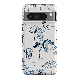 Balmy Blue Printed Phone Cases Google Pixel 8 Pro / Armoured by Cass Deller - The Dairy