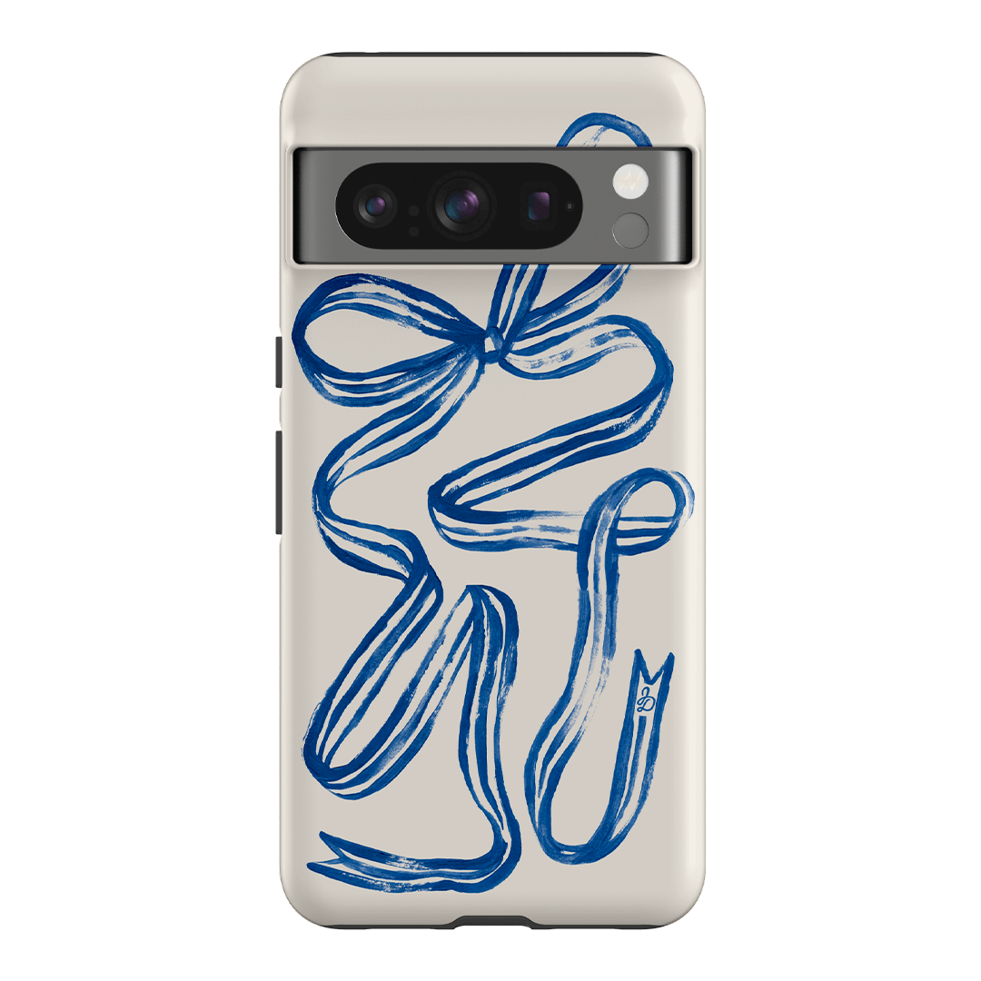 Bowerbird Ribbon Printed Phone Cases Google Pixel 8 Pro / Armoured by Jasmine Dowling - The Dairy