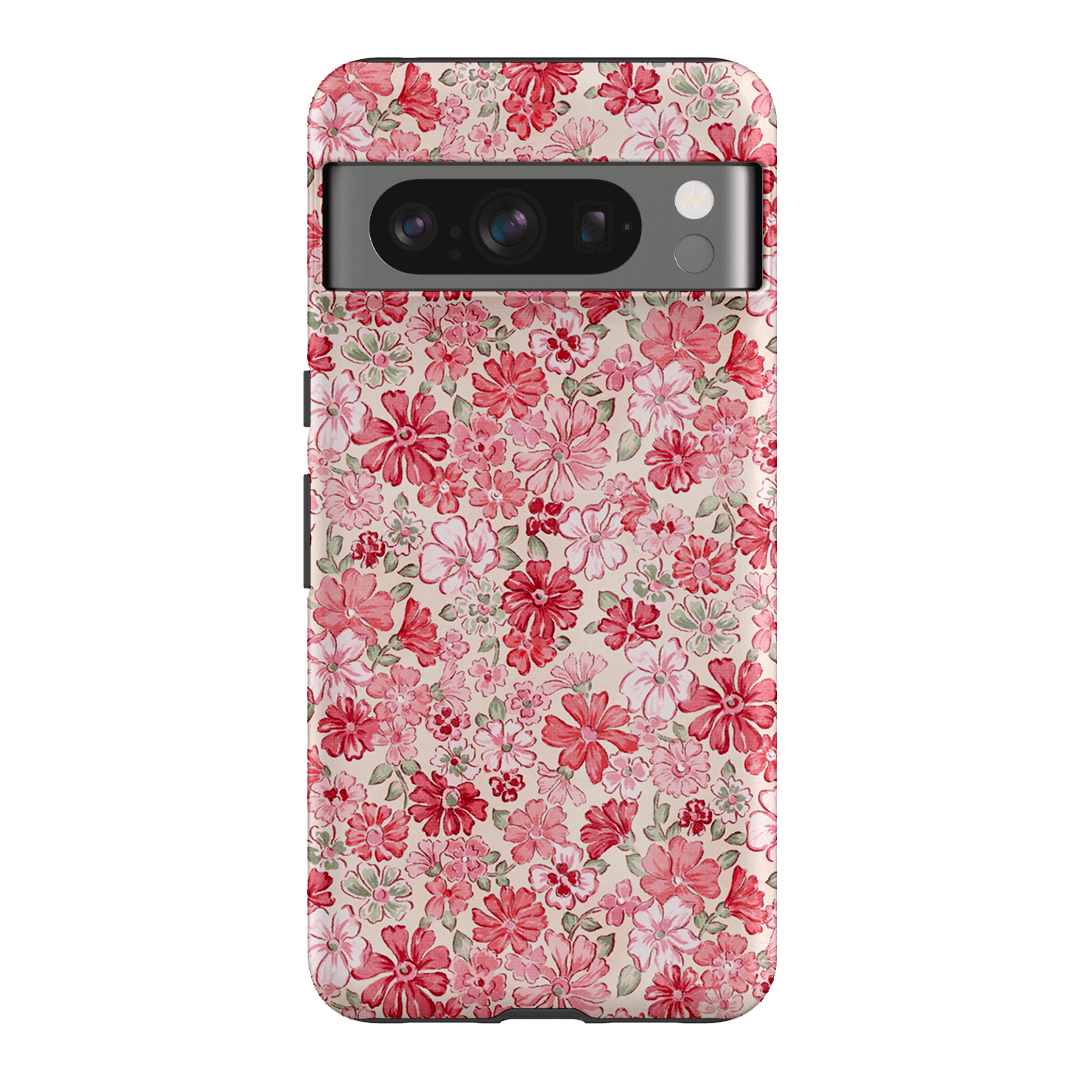 Strawberry Kiss Printed Phone Cases Google Pixel 8 Pro / Armoured by Oak Meadow - The Dairy
