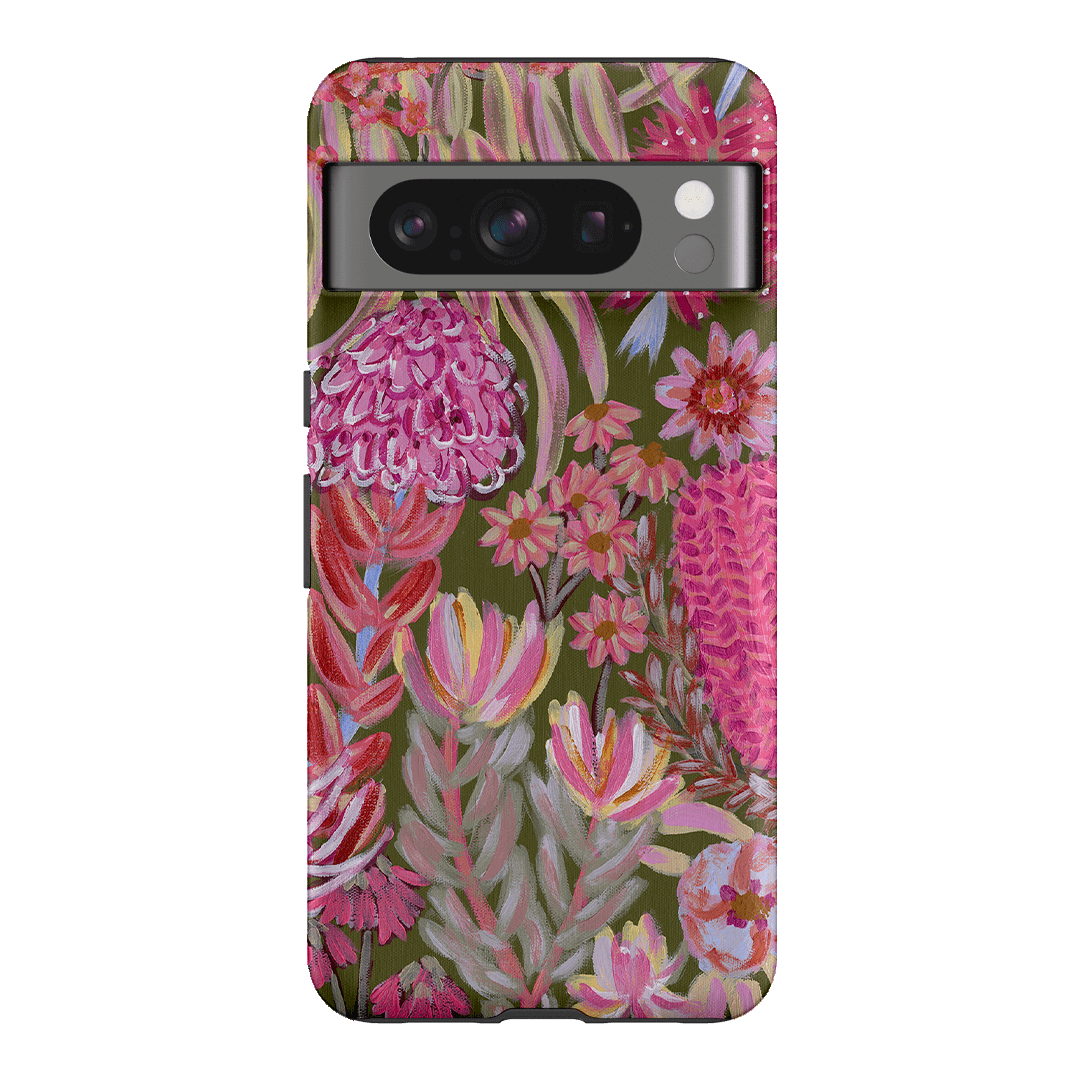 Floral Island Printed Phone Cases Google Pixel 8 Pro / Armoured by Amy Gibbs - The Dairy