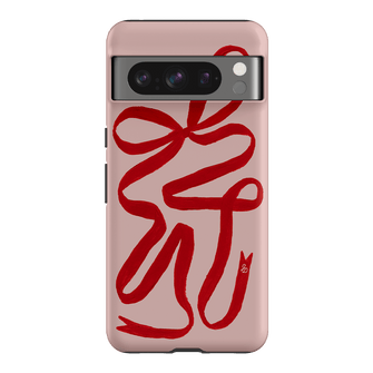 Valentine Ribbon Printed Phone Cases Google Pixel 8 Pro / Armoured by Jasmine Dowling - The Dairy