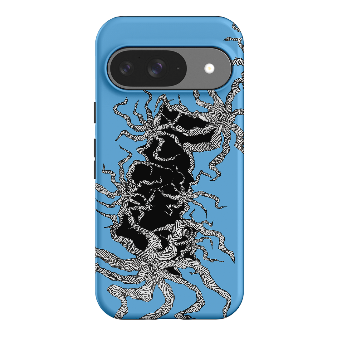 Blue Eclipse Printed Phone Cases Google Pixel 9 / Armoured by Stormi Bree - The Dairy