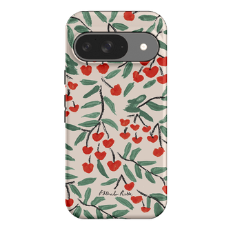 Cherry Love Printed Phone Cases Google Pixel 9 / Armoured by Phthalo Ruth - The Dairy