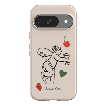 Cherub Printed Phone Cases Google Pixel 9 / Armoured by Phthalo Ruth - The Dairy