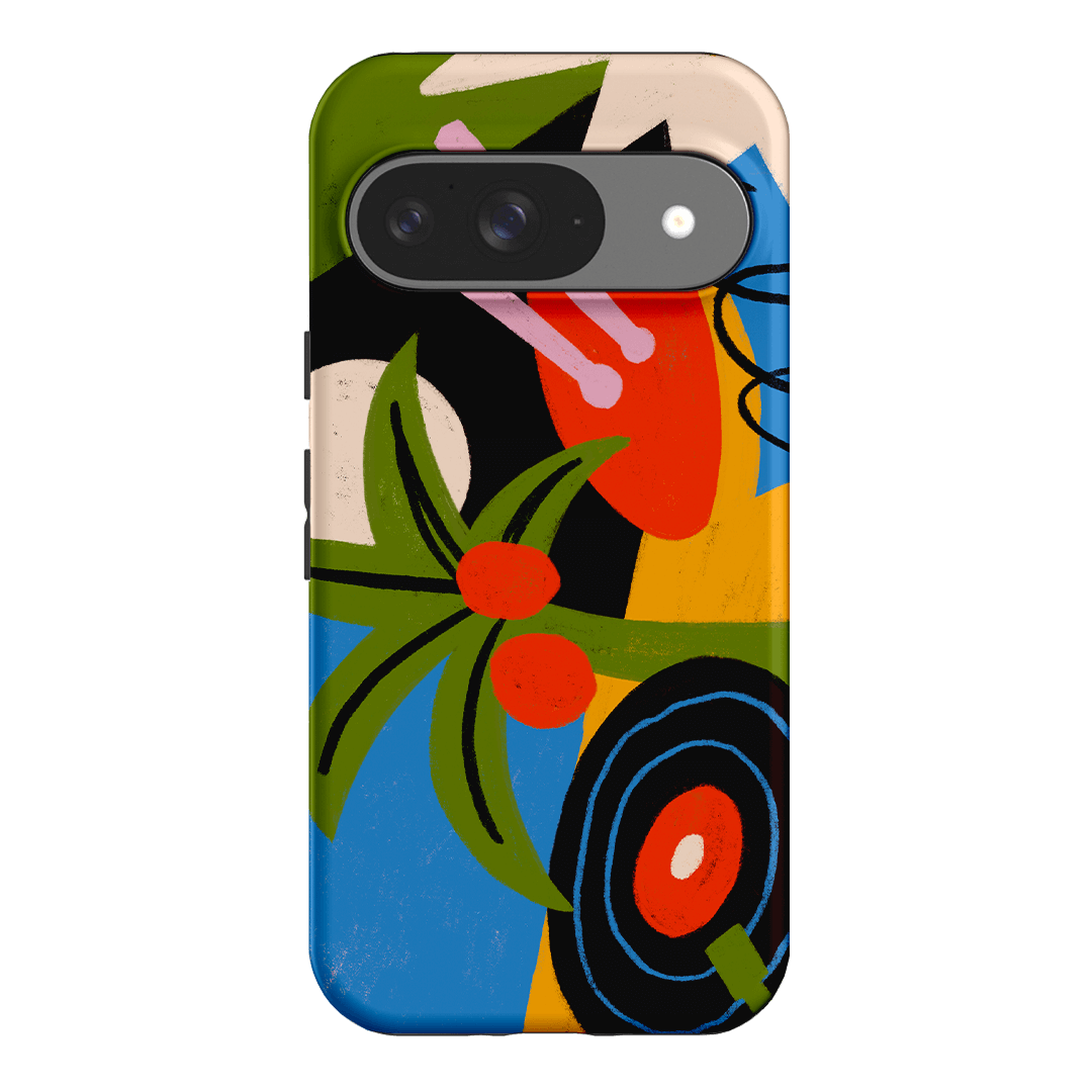 Cuban Nights Printed Phone Cases Google Pixel 9 / Armoured by Marie Faurrite - The Dairy
