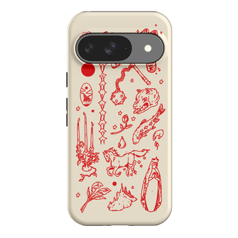 Dreamcore Cream Printed Phone Cases Google Pixel 9 / Armoured by Easty Beasty - The Dairy