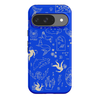 Easty Flash Blue Printed Phone Cases Google Pixel 9 / Armoured by Easty Beasty - The Dairy