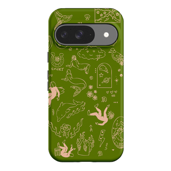 Easty Flash Green Printed Phone Cases Google Pixel 9 / Armoured by Easty Beasty - The Dairy