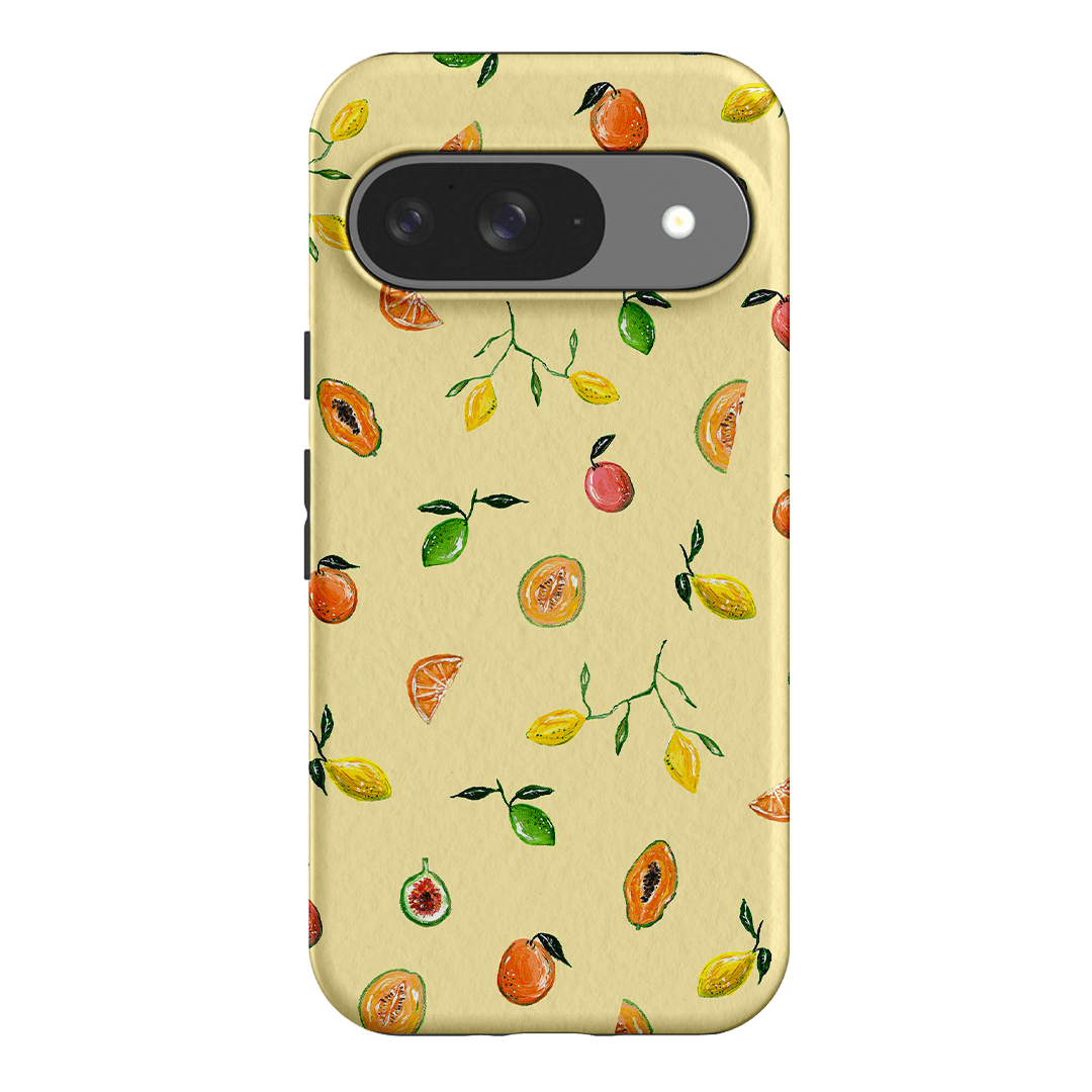 Golden Fruit Printed Phone Cases Google Pixel 9 / Armoured by BG. Studio - The Dairy