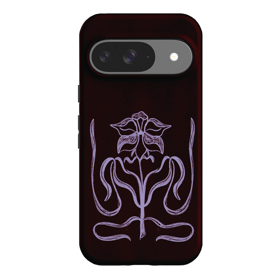 Growth Burgundy Printed Phone Cases by The Dairy - The Dairy