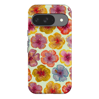 Hibiscus Holiday Sorbet Printed Phone Cases Google Pixel 9 / Armoured by BG. Studio - The Dairy