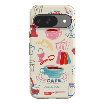 Home Cafe Printed Phone Cases Google Pixel 9 / Armoured by Phthalo Ruth - The Dairy