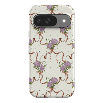 Hydrangea Ribbon Printed Phone Cases Google Pixel 9 / Armoured by Veronica Tucker - The Dairy