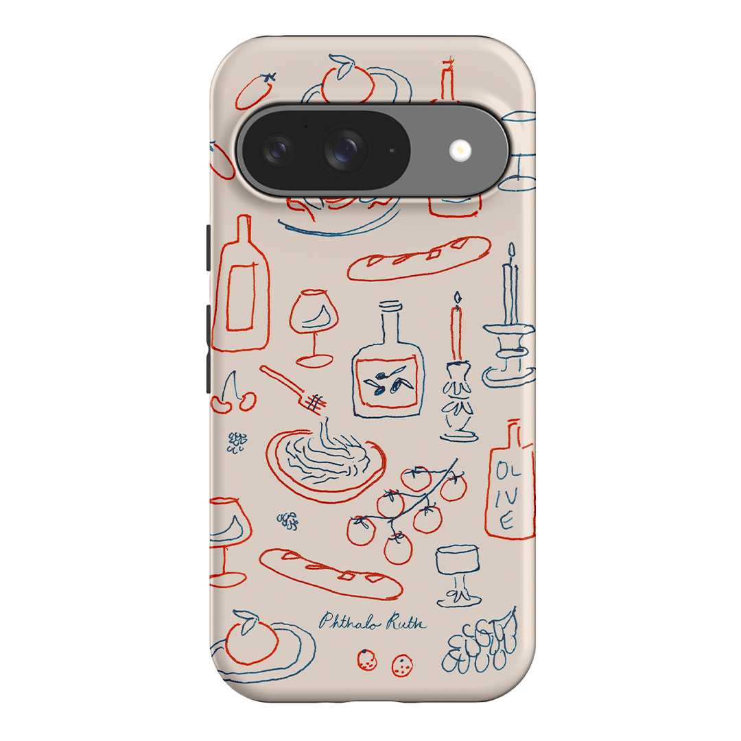 Italian Fare Printed Phone Cases Google Pixel 9 / Armoured by Phthalo Ruth - The Dairy