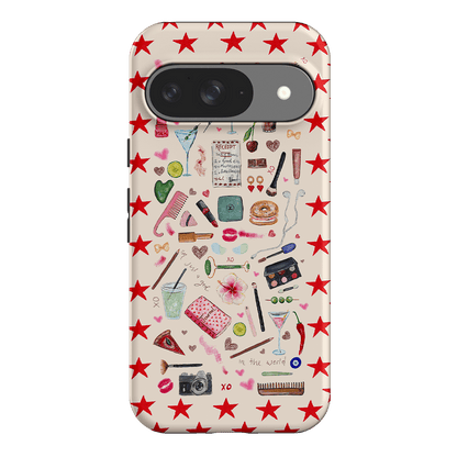 Just A Girl Printed Phone Cases Google Pixel 9 / Armoured by BG. Studio - The Dairy
