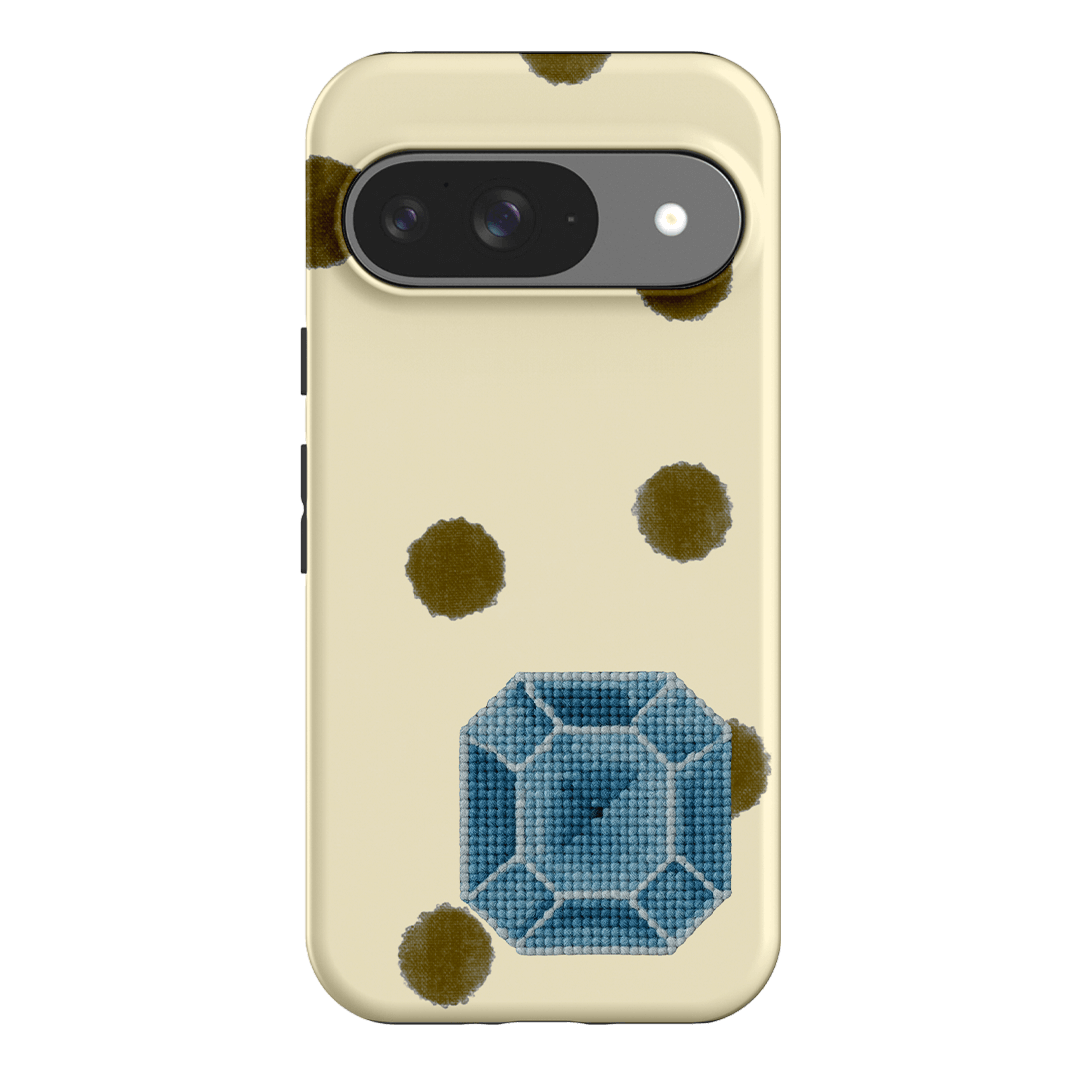 March Aquamarine Printed Phone Cases Google Pixel 9 / Armoured by Joiana - The Dairy