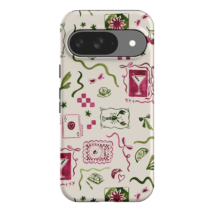 Martini Gal Printed Phone Cases Google Pixel 9 / Armoured by Charlie Taylor - The Dairy