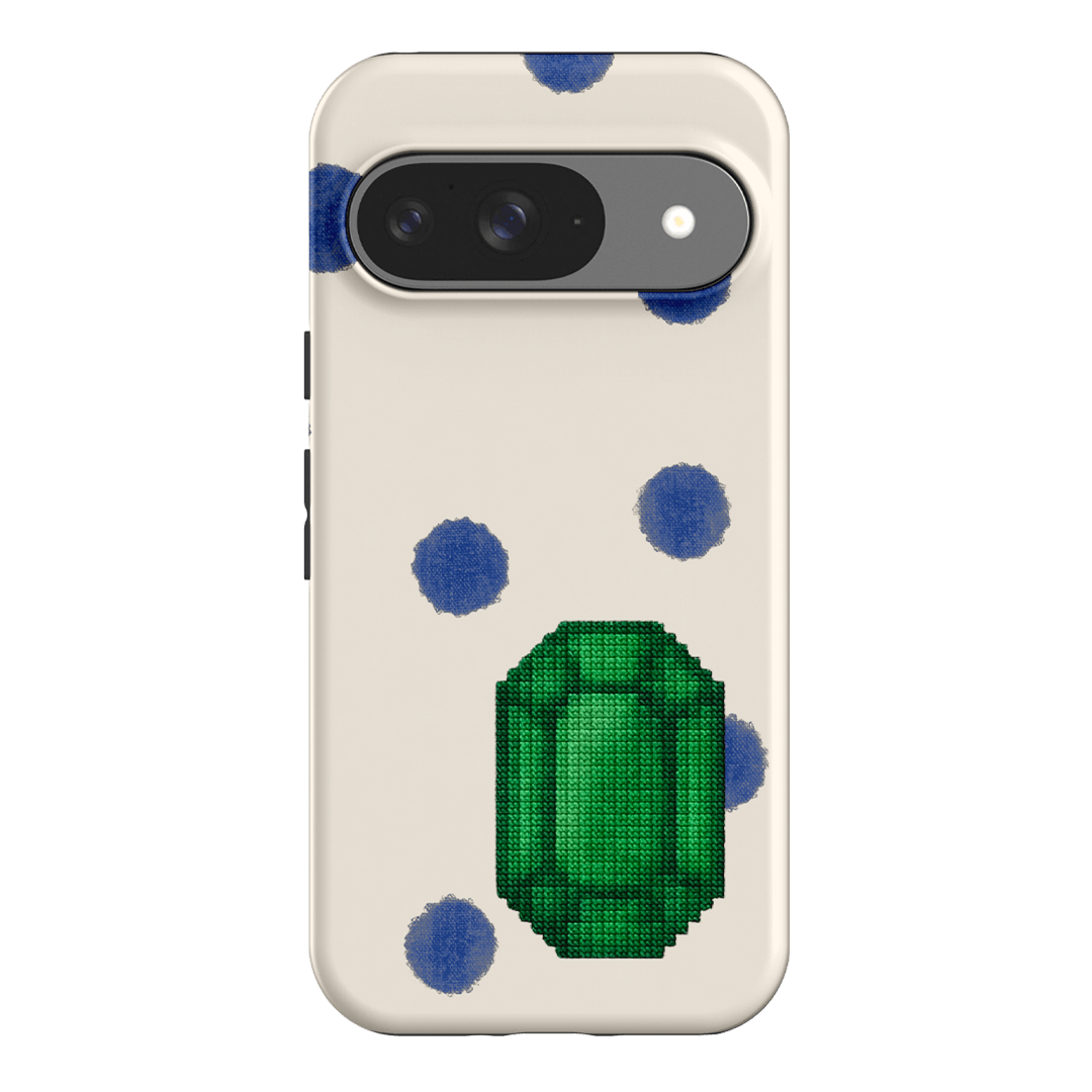 May Emerald Printed Phone Cases Google Pixel 9 / Armoured by Joiana - The Dairy
