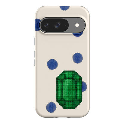 May Emerald Printed Phone Cases Google Pixel 9 / Armoured by Joiana - The Dairy