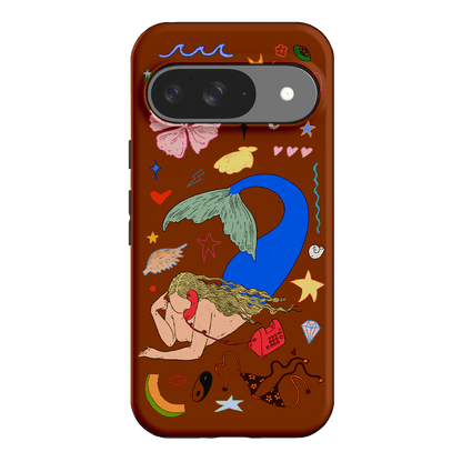 Mermaid Salad Chocolate Printed Phone Cases Google Pixel 9 / Armoured by Easty Beasty - The Dairy