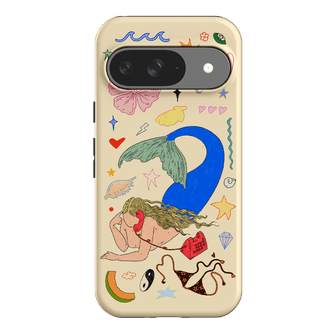 Mermaid Salad Cream Printed Phone Cases Google Pixel 9 / Armoured by Easty Beasty - The Dairy