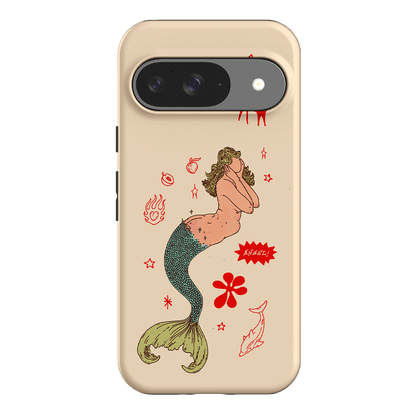 Mimi Cream Printed Phone Cases Google Pixel 9 / Armoured by Easty Beasty - The Dairy