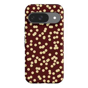 Mini Confetti Burgundy Butter Printed Phone Cases Google Pixel 9 / Armoured by Veronica Tucker - The Dairy
