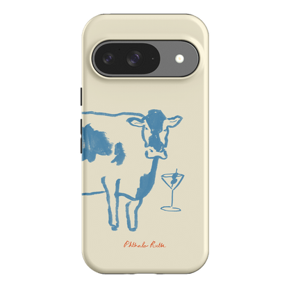 Mootini Blue Printed Phone Cases by Phthalo Ruth - The Dairy