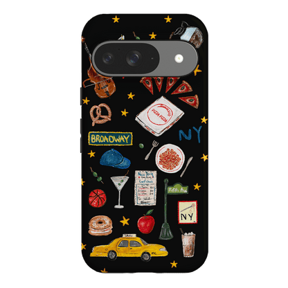 NYC Noir Printed Phone Cases Google Pixel 9 / Armoured by BG. Studio - The Dairy
