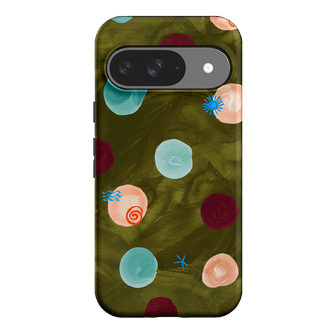 Olive Spot Printed Phone Cases Google Pixel 9 / Armoured by Charlie Taylor - The Dairy