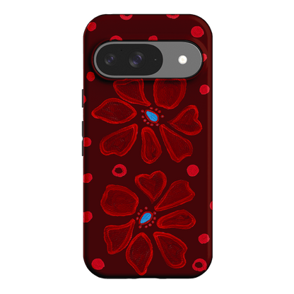 Painted Petal Rouge Printed Phone Cases Google Pixel 9 / Armoured by BG. Studio - The Dairy