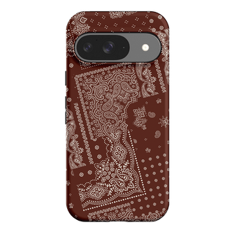 Paisley Cinnamon Printed Phone Cases Google Pixel 9 / Armoured by The Dairy - The Dairy