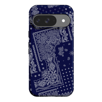 Paisley Indigo Printed Phone Cases Google Pixel 9 / Armoured by The Dairy - The Dairy