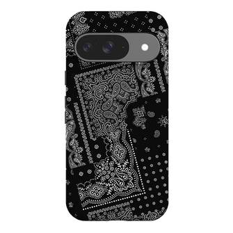 Paisley Noir Printed Phone Cases Google Pixel 9 / Armoured by The Dairy - The Dairy