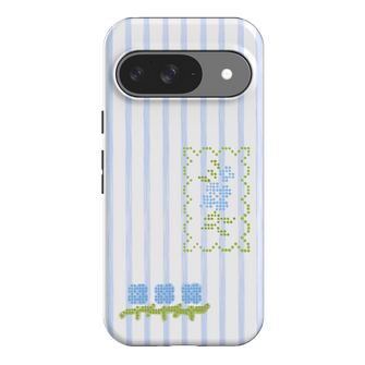 Patchwork Blue Printed Phone Cases Google Pixel 9 / Armoured by Kayla Carr - The Dairy