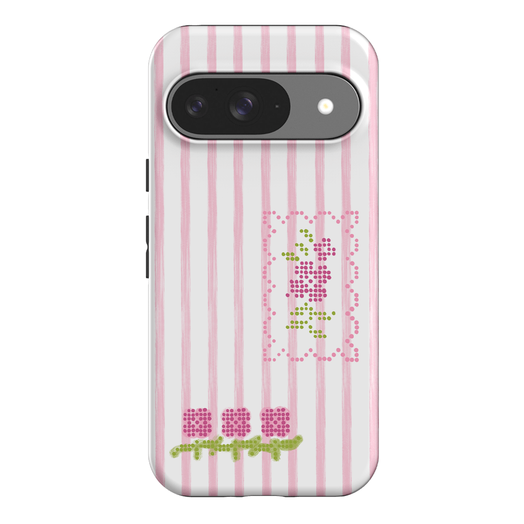 Patchwork Pink Printed Phone Cases Google Pixel 9 / Armoured by Kayla Carr - The Dairy