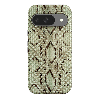 Pistachio Python Printed Phone Cases Google Pixel 9 / Armoured by The Dairy - The Dairy