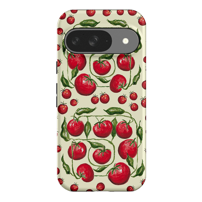 Red Tomatoes Printed Phone Cases Google Pixel 9 / Armoured by BG. Studio - The Dairy