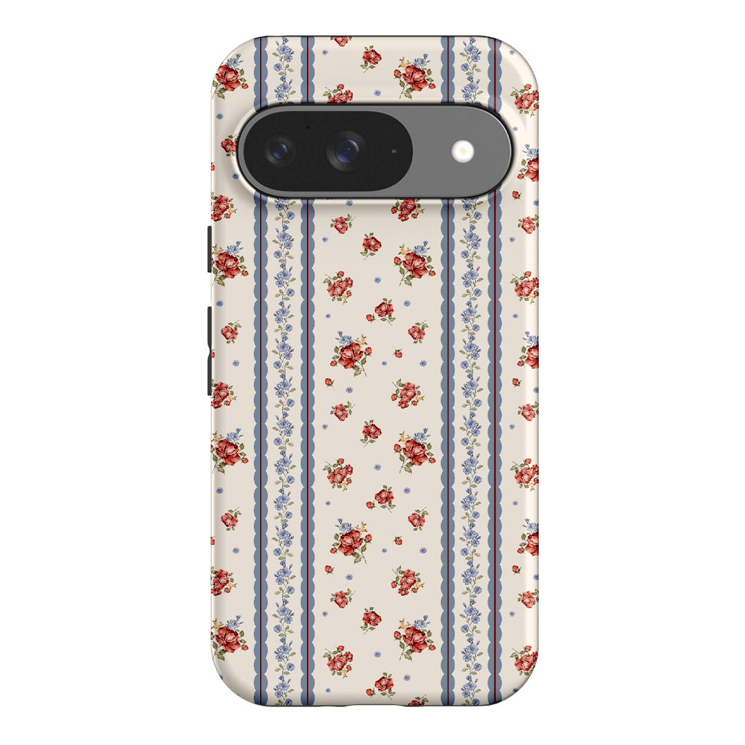 Rose Stripe Printed Phone Cases Google Pixel 9 / Armoured by Kasiags Art - The Dairy