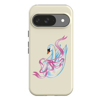 Satin Swan Printed Phone Cases Google Pixel 9 / Armoured by Femke Studio - The Dairy