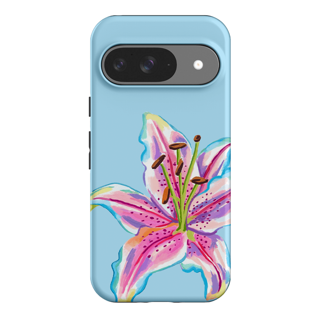 Sky Lily Printed Phone Cases Google Pixel 9 / Armoured by Femke Studio - The Dairy