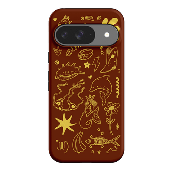 Spiced Cowboy Chocolate Printed Phone Cases Google Pixel 9 / Armoured by Easty Beasty - The Dairy