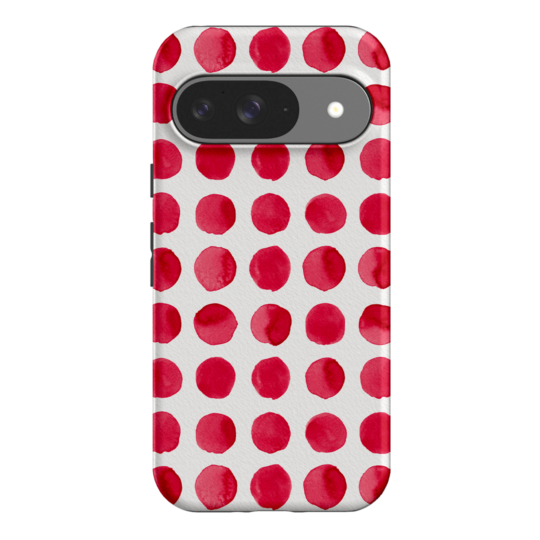 Spots in Red Printed Phone Cases by The Dairy - The Dairy