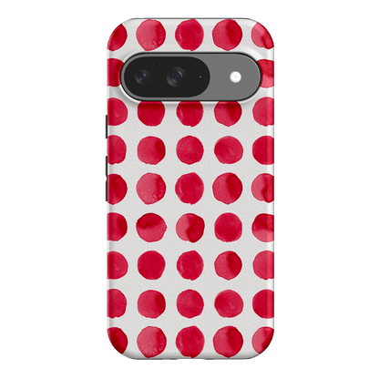 Spots in Red Printed Phone Cases by The Dairy - The Dairy