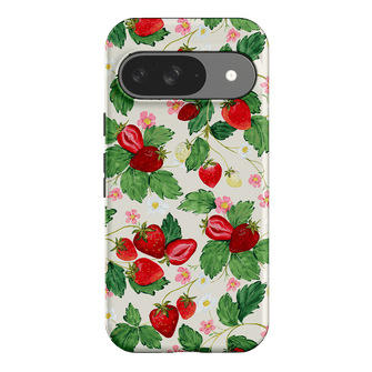 Strawberry Patch Printed Phone Cases Google Pixel 9 / Armoured by Ellie Mae - The Dairy