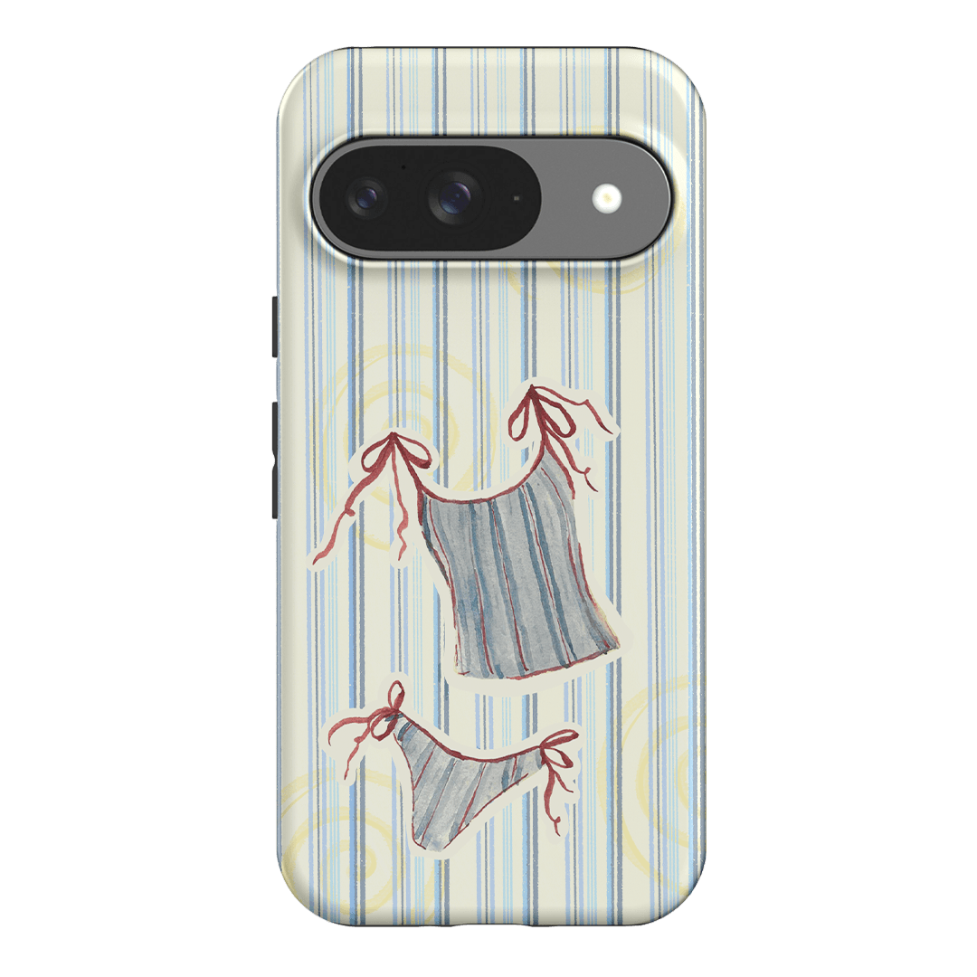 Stripe Tankini Printed Phone Cases Google Pixel 9 / Armoured by Kayla Carr - The Dairy